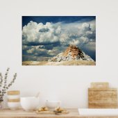 Weiße Kuppel Poster (Küche)