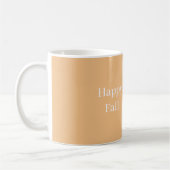 Weiße Kürbis Kaffeetasse (Links)