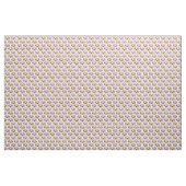 Weiße Lämpchen braunes lila Wasserfarbmuster Stoff (Yard (91,4 cm))