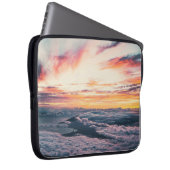 WEISSE LÄUFE IN DER GOLDENSTUNDE LAPTOPSCHUTZHÜLLE (Vorne Rechts)