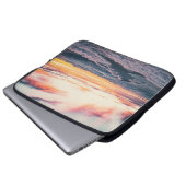 WEISSE LÄUFE IN DER GOLDENSTUNDE LAPTOPSCHUTZHÜLLE (Vorne Knopf)