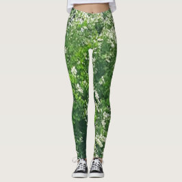 Weiße Leggings
