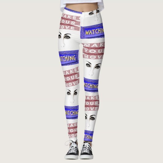 Weiße Leggings (Vorderseite)