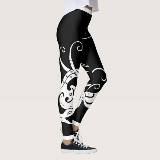 Weiße Leggings (Rechts)