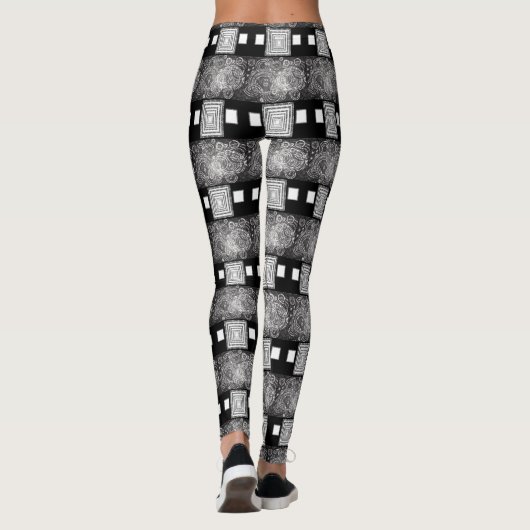 Weiße Leggings (Rückseite)
