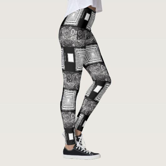 Weiße Leggings (Rechts)