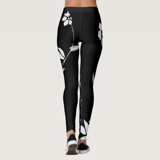 Weiße Leggings für Frauen (Rückseite)