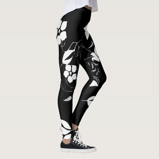 Weiße Leggings für Frauen (Rechts)