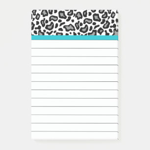 Weiße Leopard-Büro-Lehrer-Post-it-Notes-Geschenk Post-it Klebezettel