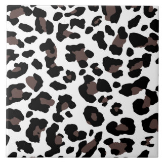 Weiße Leoparden, Tierpelzprint, Wildkatzen Fliese