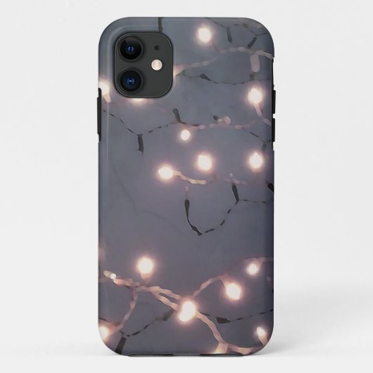Weiße Lichter Case-Mate iPhone Hülle (Rückseite)