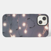 Weiße Lichter iPhone Hülle (Rückseite (Horizontal))