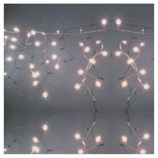 Weiße Lichter Stoff (Nahaufnahme)