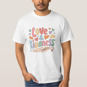 Weiße Liebe Inspiriert Designs T-Shirt
