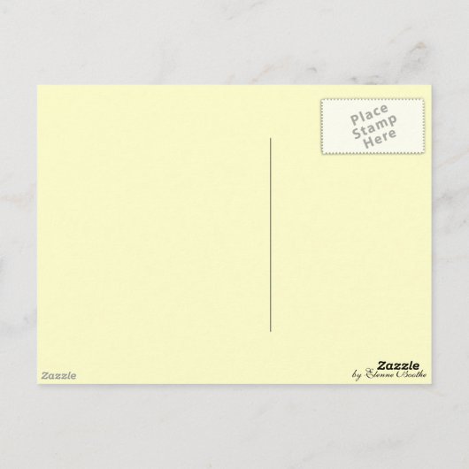 Weiße Liebe_ Postkarte (Rückseite)