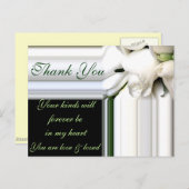 Weiße Liebe_ Postkarte (Vorne/Hinten)