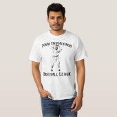 Weiße Ligatrikot T-Shirt (Vorne ganz)