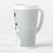 Weiße Lilie, Blume.Letzte Tasse (Rechte Ecke)
