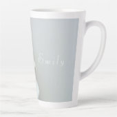 Weiße Lilie, Blume.Letzte Tasse (Rechts)