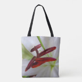 Weiße Lilie, Blume. Tasche (Rückseite)