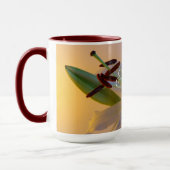 Weiße Lilie, Blume. Tasse (Links)