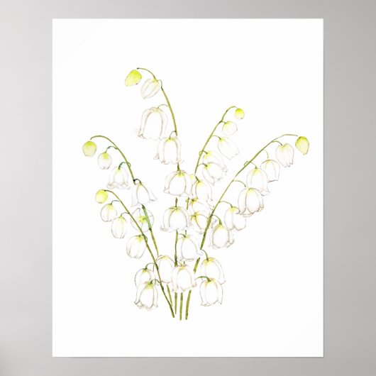 Weiße Lilie des Tals 2021 Poster (Vorne)