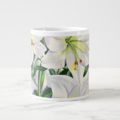 Weiße Lilien 2008 Jumbo-Tasse (Vorderseite)