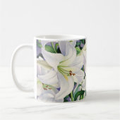 Weiße Lilien 2008 Kaffeetasse (Links)