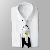 Weiße Lilien auf Schwarzem Krawatte (Gebunden)