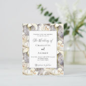 Weiße Lilien - Blumen (Stehend Vorderseite)