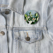 Weiße Lilien Button (Beispiel)