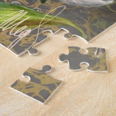 Weisse Lilien-Jigsaw-Puzzle Puzzle (Seite)