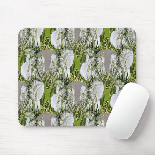 Weiße Lilien...... Mousepad (Mit Mouse)