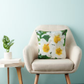 Weiße Lilien - Symbol der Liebe Kissen (Stuhl )