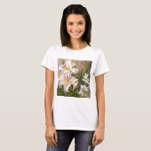 Weiße Lilien T-Shirt (Vorne ganz)
