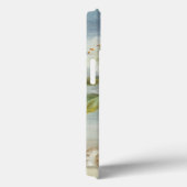 Weiße Lilien und Muscheln Case-Mate iPhone Hülle (Rückseite / Rechts)