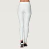 Weiße Linie Leggings (Rückseite)