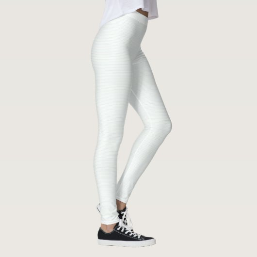 Weiße Linie Leggings (Rechts)