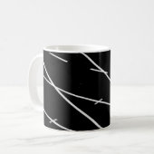 WEISSE LINIEN AUF DEM TRACK KAFFEETASSE (Vorderseite Links)