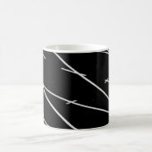 WEISSE LINIEN AUF DEM TRACK KAFFEETASSE (Mittel)