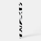 Weiße Linien iPhone 16 Hülle (Linke Seite)