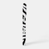 Weiße Linien iPhone 16 Hülle (Rechte Seite)