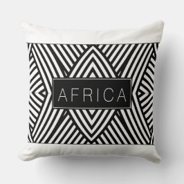 Weiße Linien Kissen