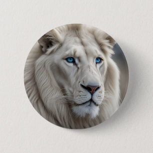 Weiße Lion Button