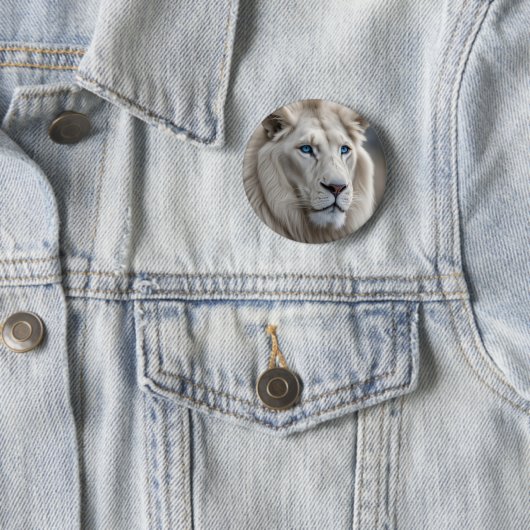 Weiße Lion Button (Beispiel)