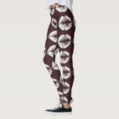 Weiße Lippen #25 Leggings (Links)