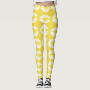 Weiße Lippen #4 Leggings