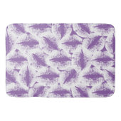 Weiße Lippen #5 Badematte (Vorderseite)