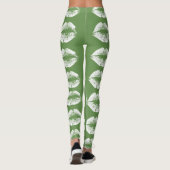 Weiße Lippen #5 Leggings (Rückseite)
