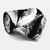 Weiße Lippen Krawatte (Gerollt)